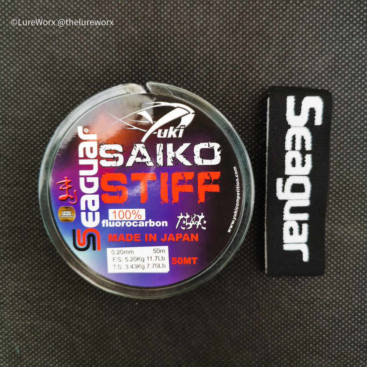 Fluorocarbone Yuki Seaguar Saiko Stiff 50m - Leurre de la pêche