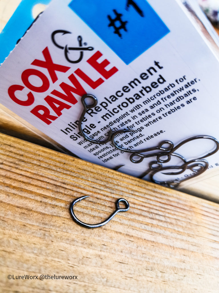Cox & Rawle In-line Replacement Lure Hook – LureWorx